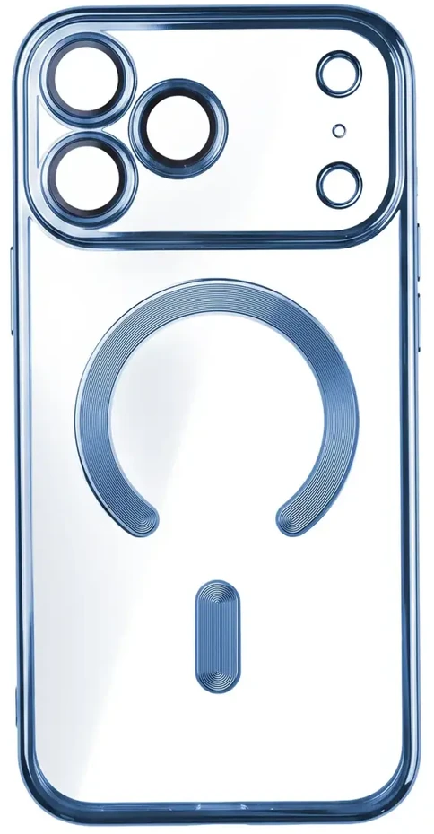 Dėklas TFO Telforceone Color Chrome Mag case for iPhone 17 Pro 6,3" / 18 Pro 6,3" sky mėlynas