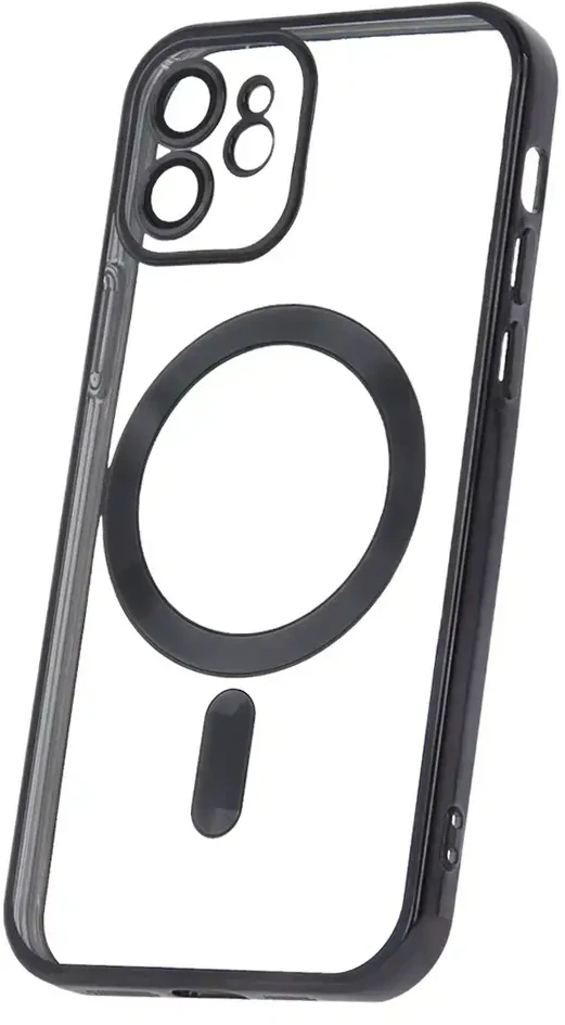 TFO TelForceone Spalvotas Chrome Mag dėklas, skirtas iPhone 12 6,1 juodas