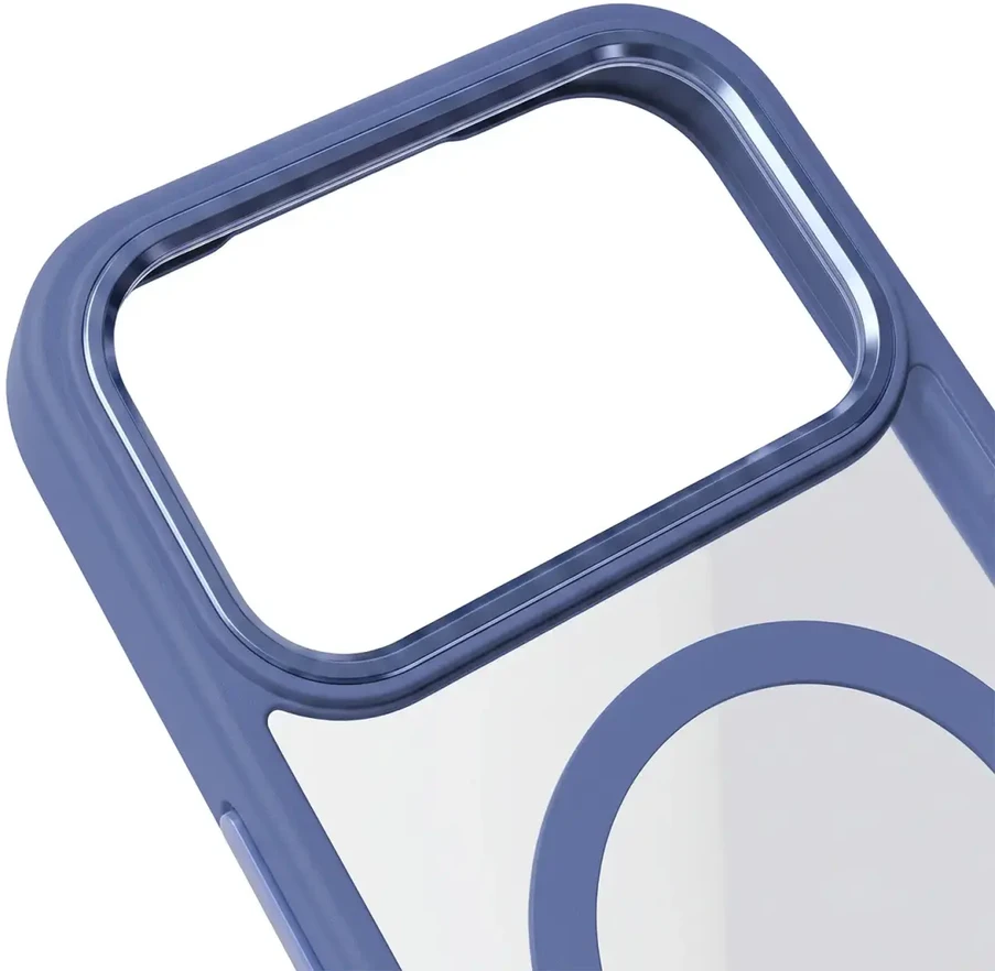 TFO Skaidrus Mag dėklas, skirtas iPhone 17 Pro Max 6,9" / 18 Pro Max 6,9” dangaus mėlynumo spalvos
