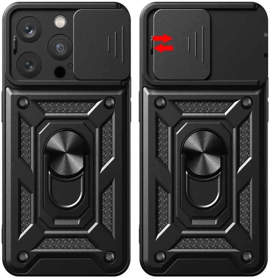 TFO „Telforceone Defender Slide“ dėklas, skirtas „Samsung Galaxy A27 5G“, juodas