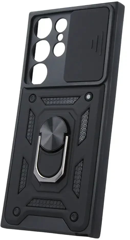 TFO Telforceone Defender Slide dėklas, skirtas Samsung Galaxy S23 Ultra juodas