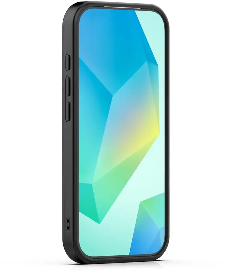 Dėklas Telforceone Mag Matt case for iPhone 17 Pro 6,3" / iPhone 18 Pro 6,3" juodas big hole
