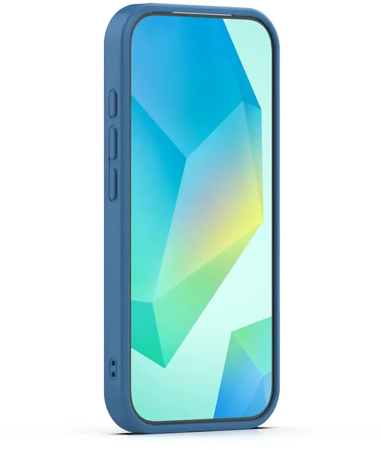 Dėklas Telforceone Mag Matt case for iPhone 17 Pro 6,3" / iPhone 18 Pro 6,3" dark mėlynas big hole