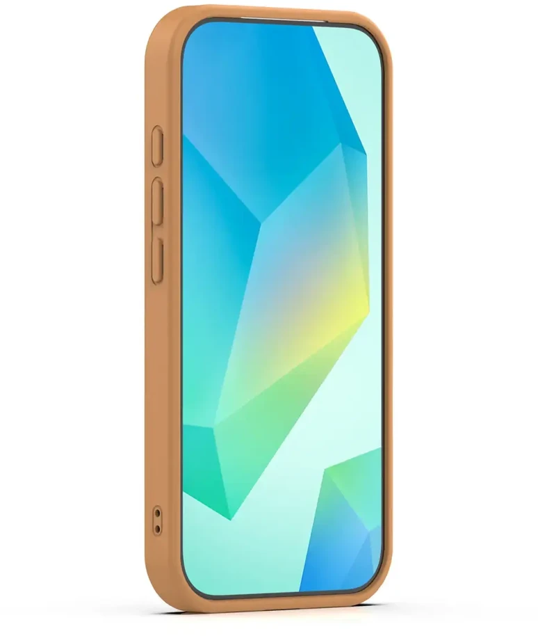 Dėklas Telforceone Mag Matt case for iPhone 17 Pro 6,3" / iPhone 18 Pro 6,3" ruda big hole