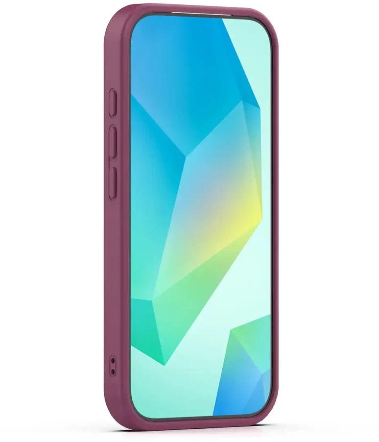 Dėklas Telforceone Mag Matt case for iPhone 17 Pro 6,3" / iPhone 18 Pro 6,3" maroon big hole