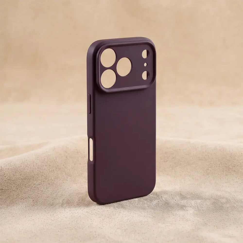 Dėklas TFO Silicon case for iPhone 17 Pro 6,3" / 18 Pro 6,3" dark cherry