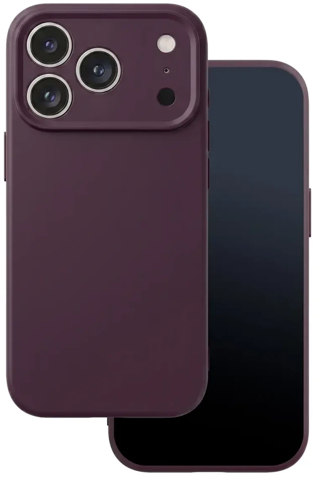 Dėklas TFO Silicon case for iPhone 17 Pro 6,3" / 18 Pro 6,3" dark cherry