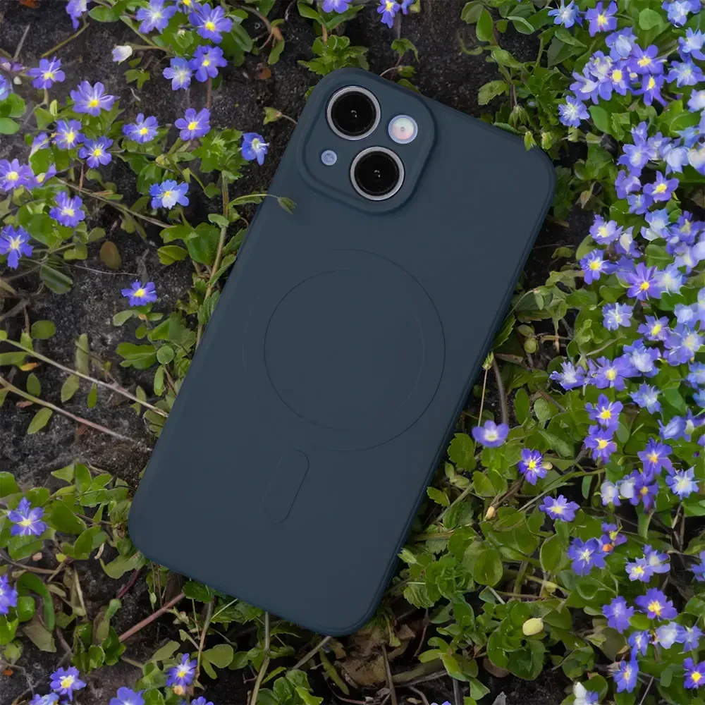 TFO "Simple Color Mag" dėklas "iPhone 14 6,1", tamsiai mėlynas
