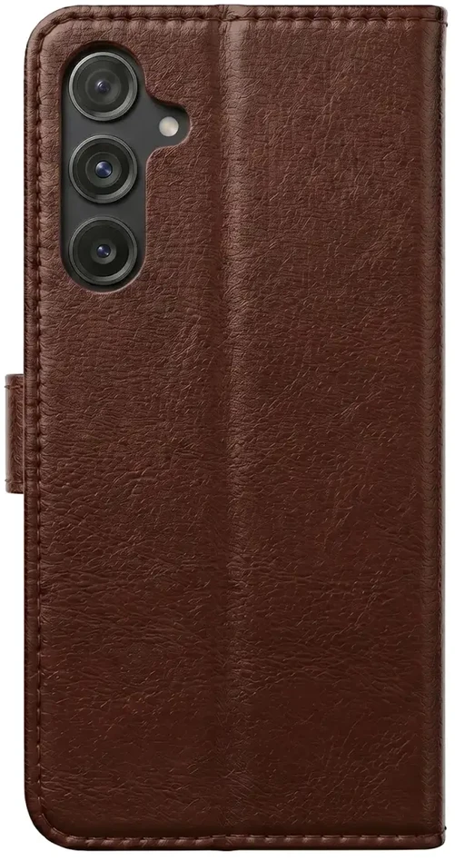 TFO Smart Luxe odininis dėklas, skirtas iPhone 17 Pro 6,3" / 18 Pro 6,3", ruda