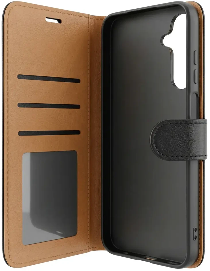 Dėklas Telforceone Smart Luxe leather case for Samsung Galaxy A54 5G juodas