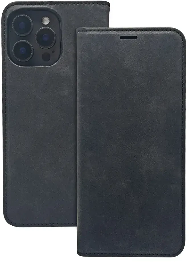 TFO "Smart Suede" dėklas "iPhone 11", juodas