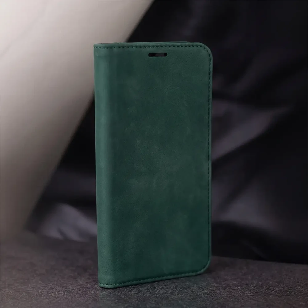 Dėklas TFO Smart Suede case for Xiaomi Redmi Note 15 5G žalias