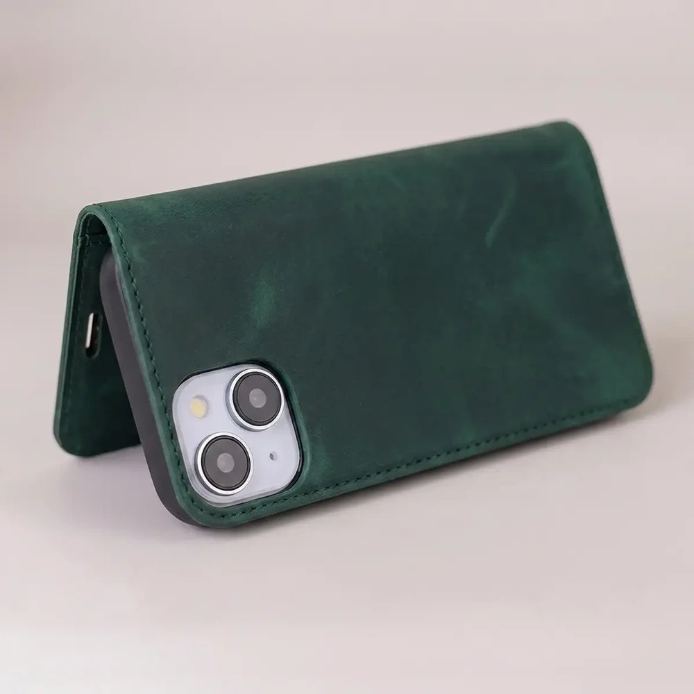 Dėklas TFO Smart Suede case for Xiaomi Redmi Note 15 5G žalias