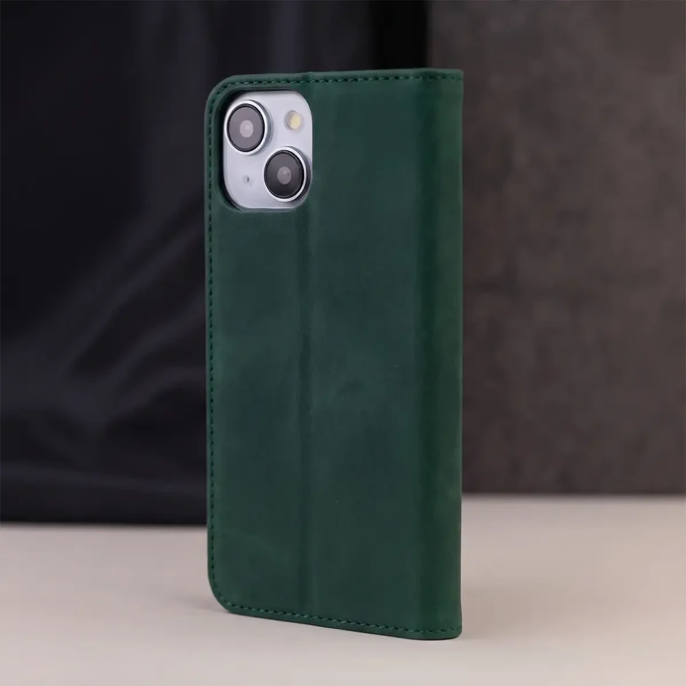 Dėklas TFO Smart Suede case for Xiaomi Redmi Note 15 5G žalias