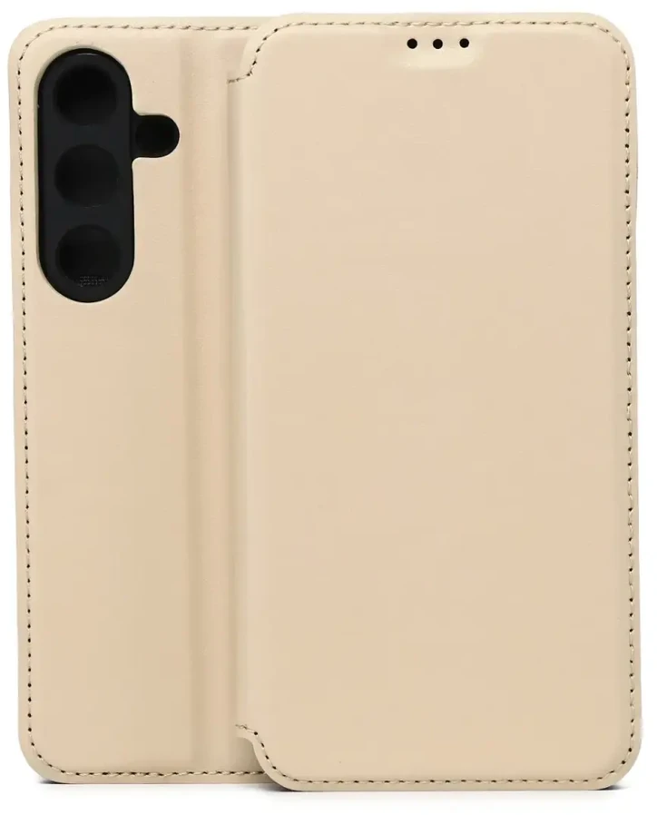 TFO Išmanusis „Smart Touch“ dėklas, skirtas Samsung Galaxy S24, smėlio spalvos