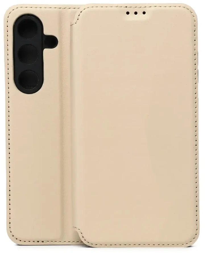 TFO Išmanusis „Smart Touch“ dėklas, skirtas Samsung Galaxy S25, smėlio spalvos