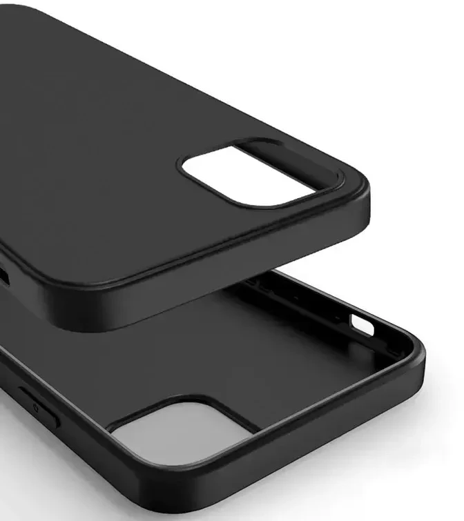 Dėklas Toptel Matte išorinė korpuso dalis, skirta GOOGLE PIXEL 11 PRO, juoda