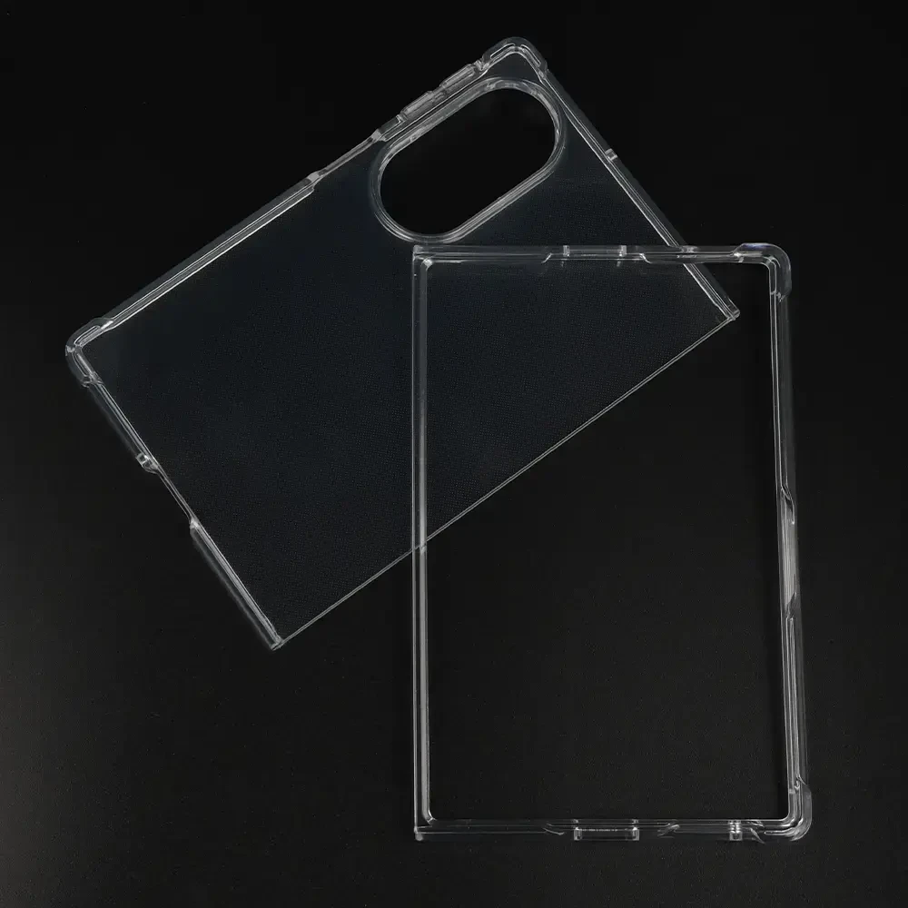 Dėklas Toptel Clin Anti Shock 1,5 mm, skirta SAMSUNG GALAXY Z FOLD 8, permatoma