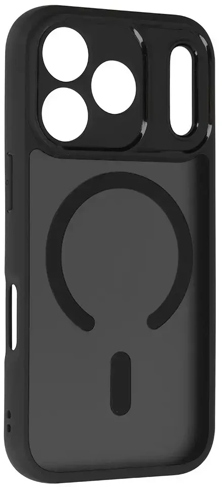 Dėklas Fusion Accessories Full Matte Mag Cover skirtas Xiaomi Redmi 17C juodas