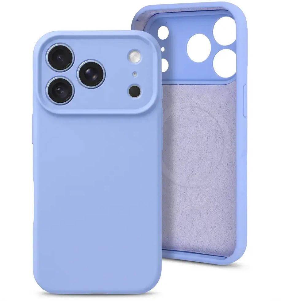 Toptel MagColor Pure dėklas iPhone 18 Pro/17 Pro šviesiai mėlynas