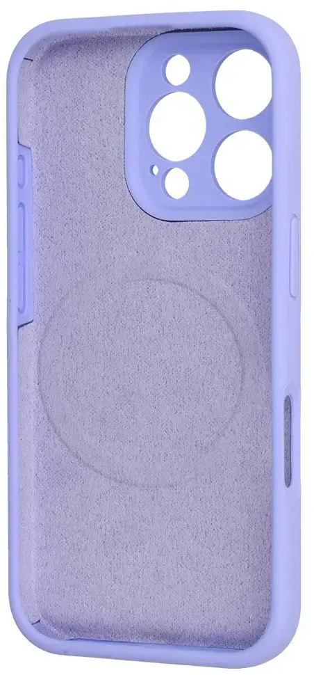 Toptel MagColor Pure dėklas iPhone 18 Pro Max/17 Pro Max, levandų spalvos