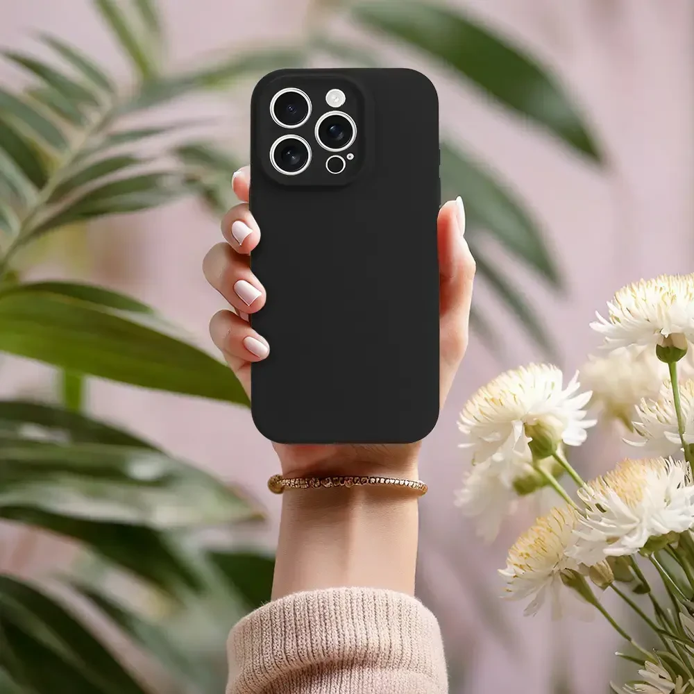 Toptel MagColor Pure dėklas iPhone 18 Pro/17 Pro, juodas