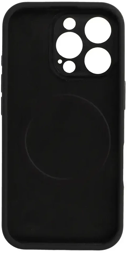 Toptel MagColor Pure dėklas iPhone 18 Pro/17 Pro, juodas