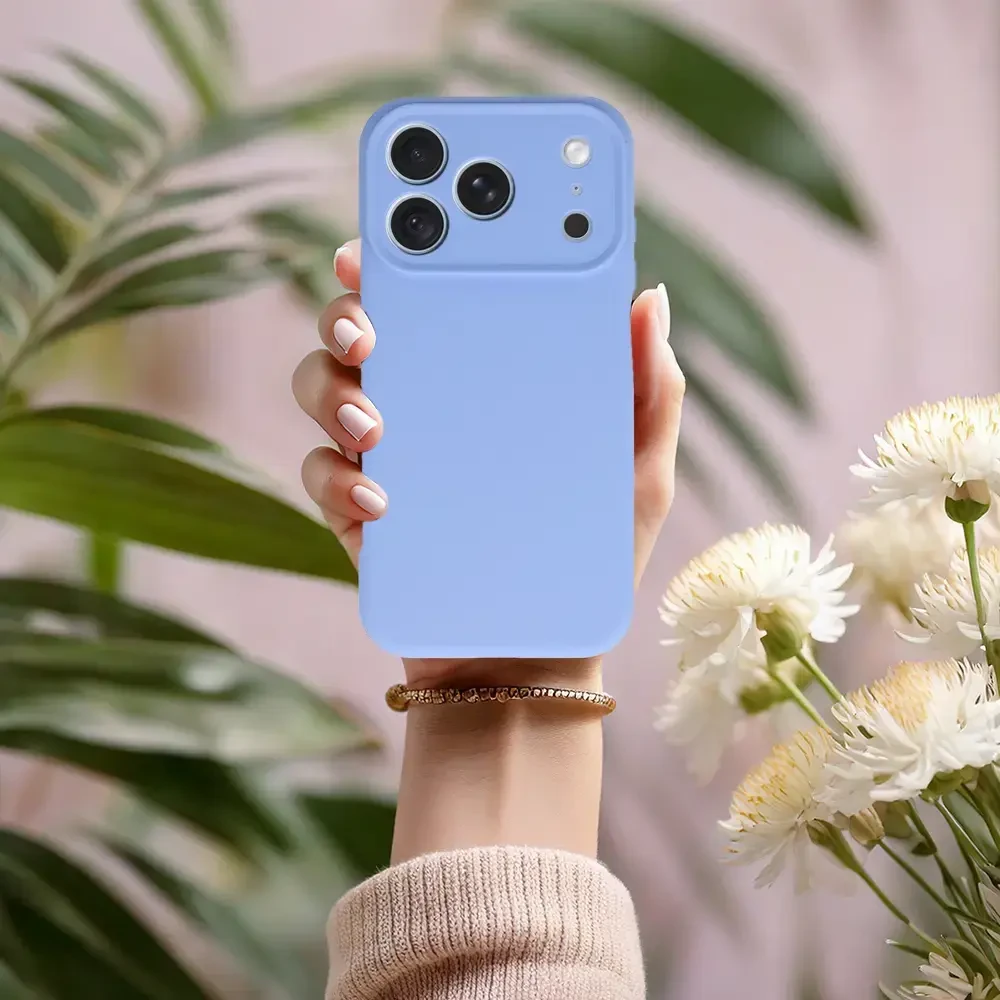 Toptel MagColor Pure dėklas iPhone 18 Pro/17 Pro šviesiai mėlynas