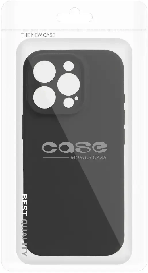 Toptel MagColor Pure dėklas iPhone 18 Pro/17 Pro, juodas