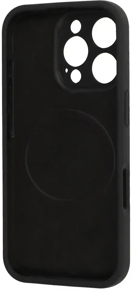 Toptel MagColor Pure dėklas iPhone 18 Pro/17 Pro, juodas