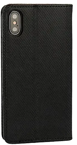 Fusion Accessories Smart Book MAGNET Dėklas skirtas iPhone 18 PRO juodos spalvos