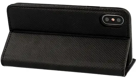 Fusion Accessories Smart Book MAGNET Dėklas skirtas iPhone 18 PRO juodos spalvos
