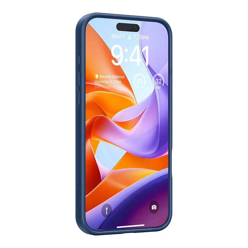 Torras Ostand Pro dėklas, skirtas iPhone 16 ProMax (mėlynas)