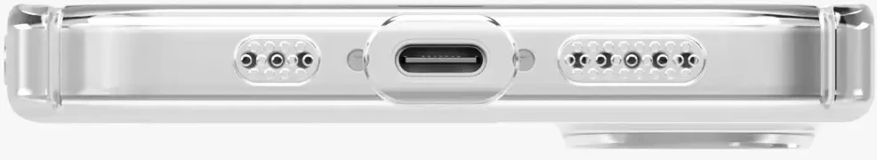 UNIQ Airsuit dėklas skirtas Apple iPhone 17 Magclick Charging skaidrus