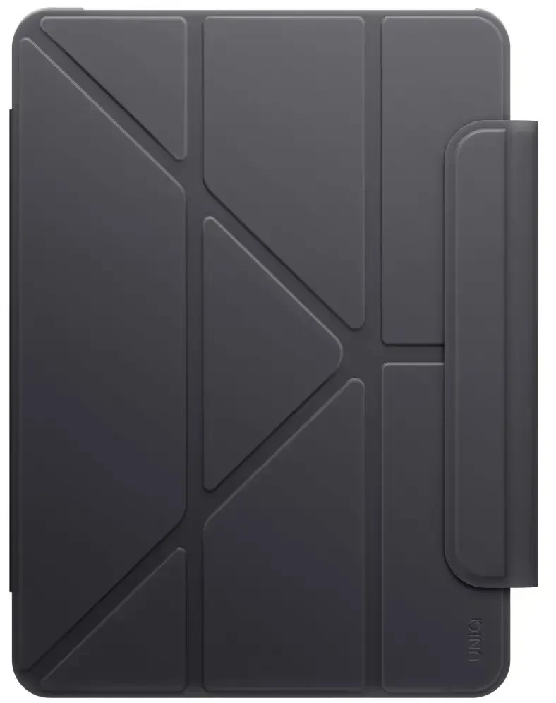 Dėklas UNIQ Camden Lite skirtas iPad skirtas iPad 11″ A16 (2025) / iPad 10.9″ 10 gen. (2022) pilkas