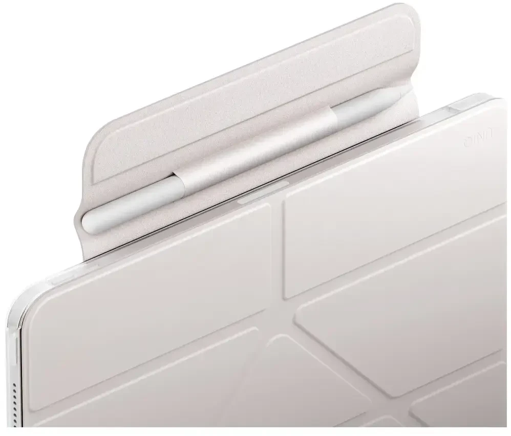 Dėklas UNIQ Camden Lite skirtas iPad skirtas iPad Air 11″ M2 2024 / M3 2025 / M4 2026 gelsvas