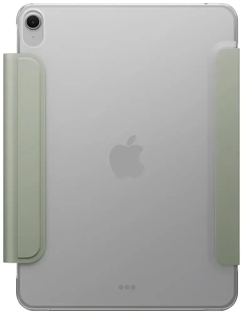Dėklas UNIQ Camden Lite skirtas iPad skirtas iPad Air 11″ M2 2024 / M3 2025 / M4 2026 žalios spalvos