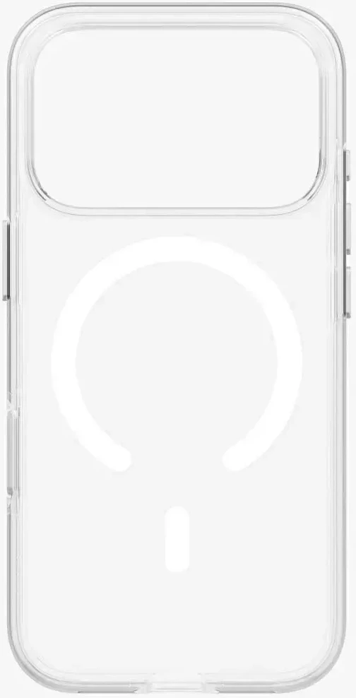 Dėklas UNIQ Clario, skirtas iPhone 18 Pro / 17 Pro, Magclick Charging, skaidrus