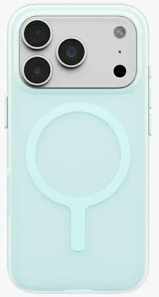 Dėklas UNIQ Clario skirtas iPhone 18 Pro / 17 Pro Magclick Charging mėtų spalvos