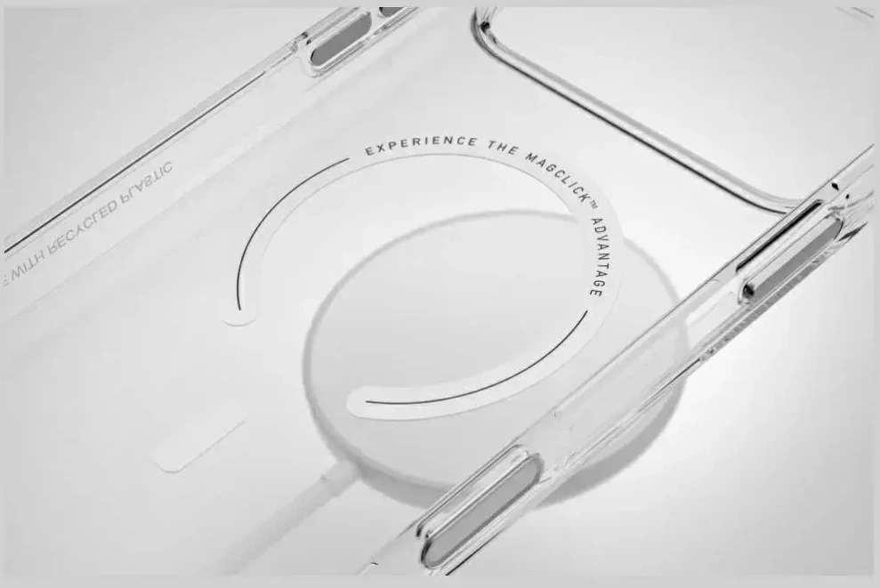Dėklas UNIQ Clario skirtas iPhone 18 Pro / 17 Pro Magclick Charging mėtų spalvos