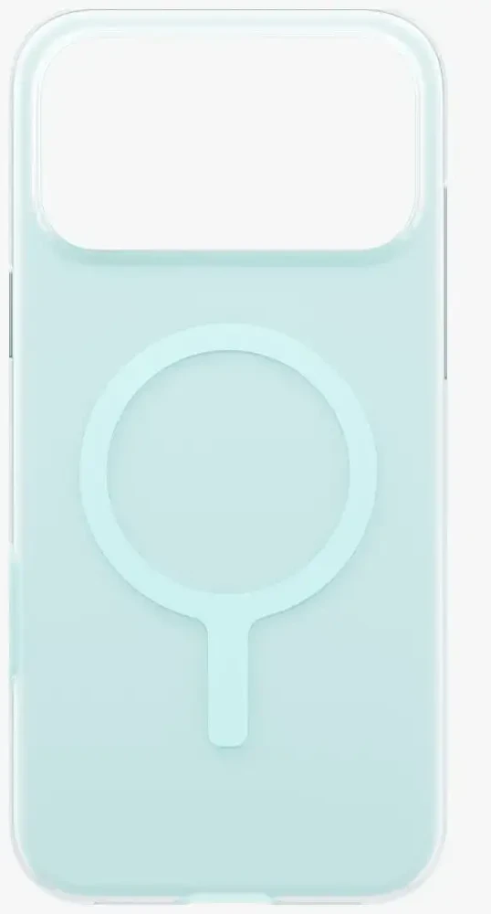 Dėklas UNIQ Clario skirtas iPhone 18 Pro Max / 17 Pro Max Magclick Charging ekologiškas mėtų spalvos