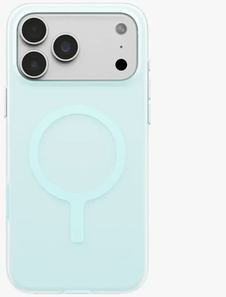 Dėklas UNIQ Clario skirtas iPhone 18 Pro Max / 17 Pro Max Magclick Charging ekologiškas mėtų spalvos