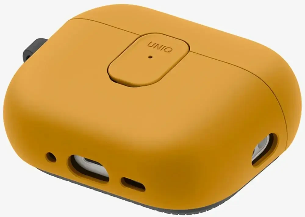 Dėklas UNIQ Clyde do AirPods Pro 3 gen geltona ir pilka