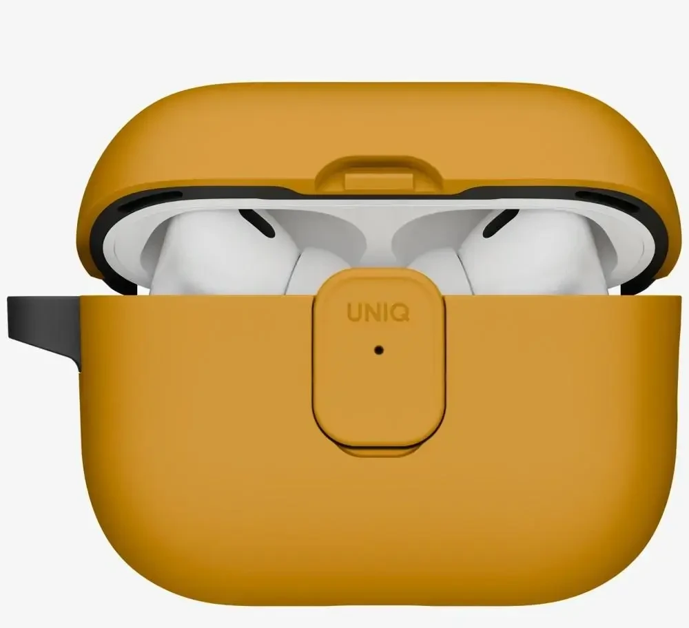 Dėklas UNIQ Clyde do AirPods Pro 3 gen geltona ir pilka