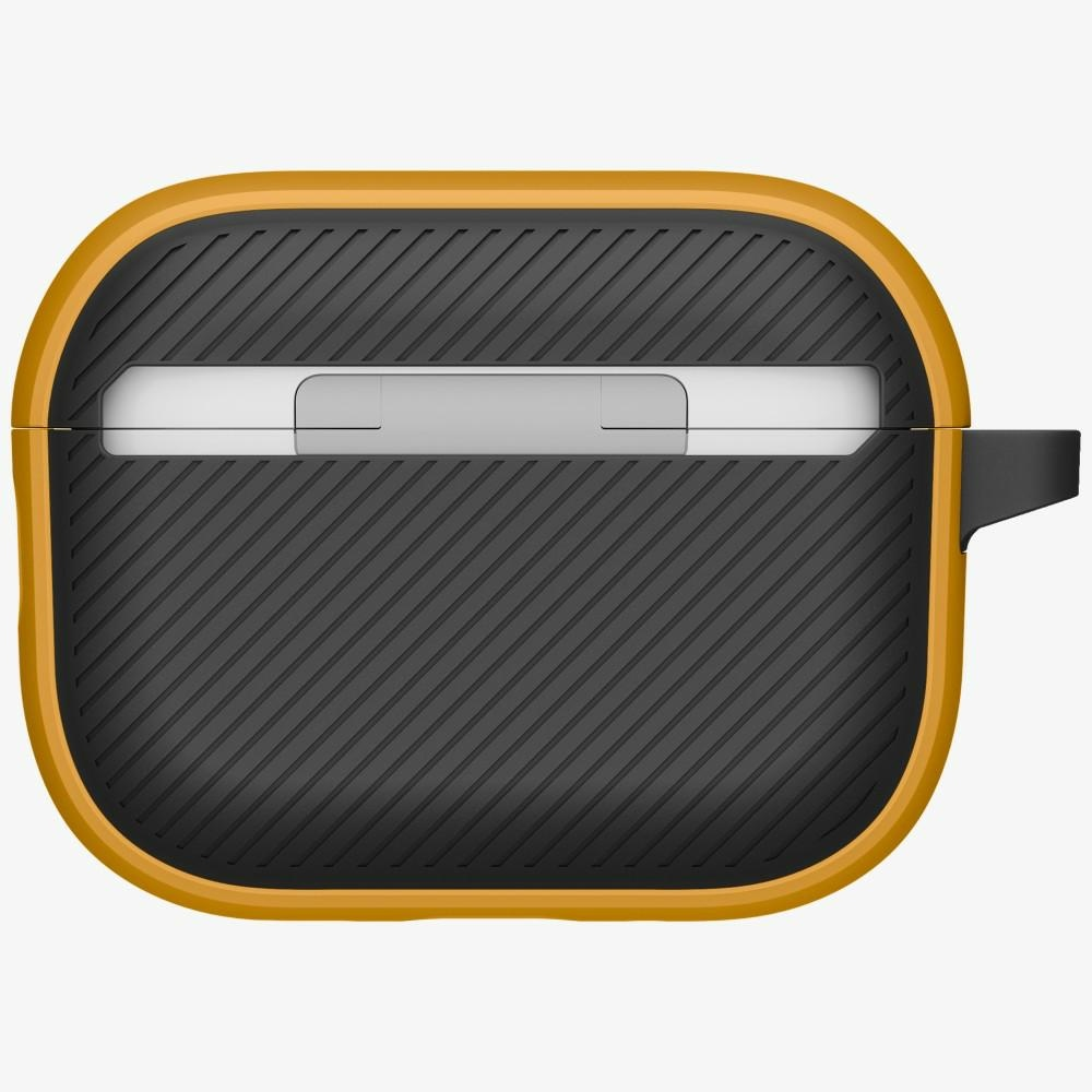 „Uniq Clyde“ dėklas, skirtas „AirPods Pro“ (3 kartos) – geltonai pilkas