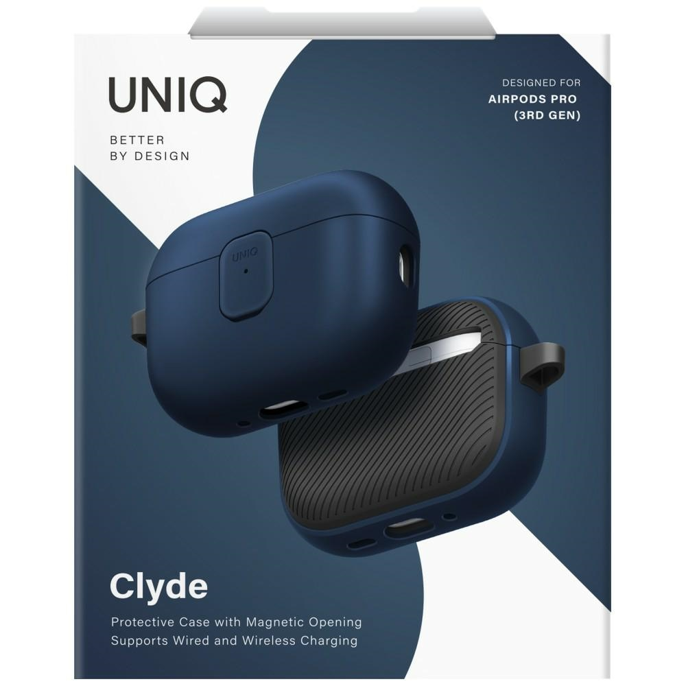 „Uniq Clyde“ dėklas, skirtas „AirPods Pro“ (3 kartos) – Mėlyna/pilkas