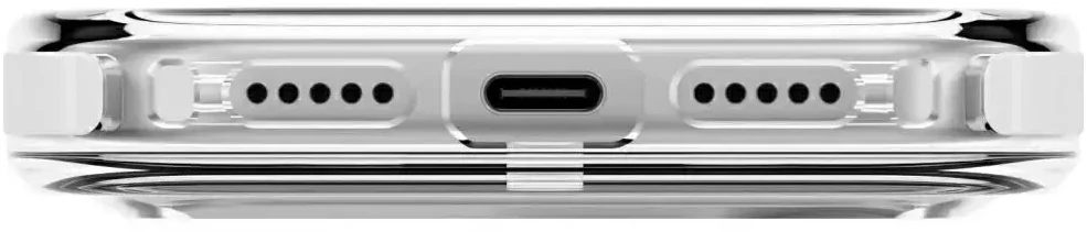 Dėklas UNIQ Combat, skirtas iPhone 18 Pro / 17 Pro, su Magclick Charging, baltas