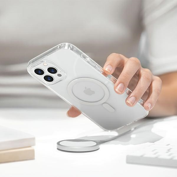 Uniq LifePro Xtreme MagSafe dėklas, skirtas iPhone 13 Pro / iPhone 13 - skaidrus