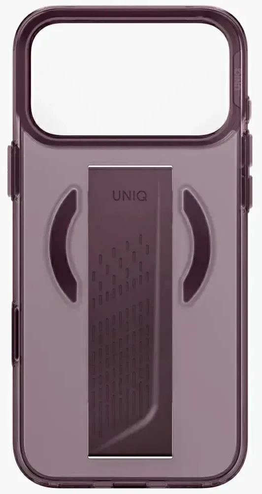 Dėklas UNIQ Heldro Air, skirtas iPhone 18 Pro Max / 17 Pro Max, su Magclick Charging, bordo spalvos