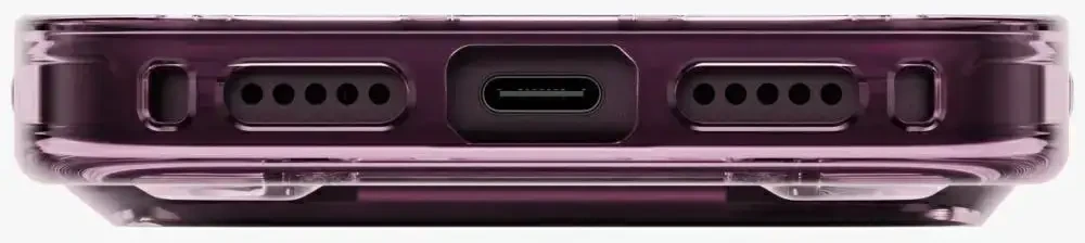 Dėklas UNIQ Heldro Air, skirtas iPhone 18 Pro Max / 17 Pro Max, su Magclick Charging, bordo spalvos